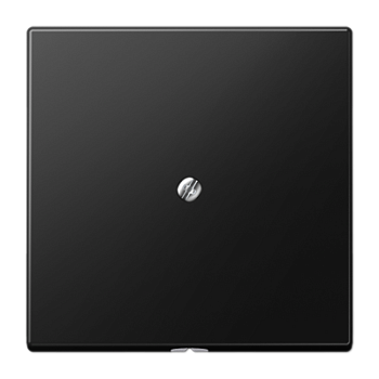 JUNG LS 990 Черный матовый Кабельный вывод с разгрузкой натяжения LS990ASWM