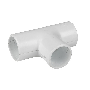 EKF PROxima Тройник соединительный для трубы 16мм (5шт) белый Plast