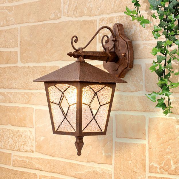 Elektrostandard Lyra D брауни (GL 1012D) Уличный светильник a043123