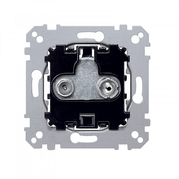 SE Merten Механизм розетки 2-ой TV-FM оконечной MTN299203