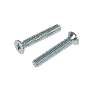 Tech-Krep Винт DIN965 с потайной головкой оцинк. М6х40 (40 шт) - коробка с ок. 105243