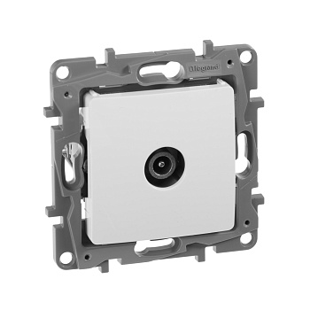 Legrand Etika Белый Розетка TV оконечная 672265