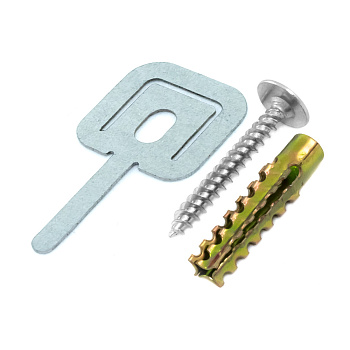 Промрукав Комплекты для крепления ОКЛ с использованием самореза, дюбеля и хомута FR ПР-25 (100 шт), упак PR08.5200