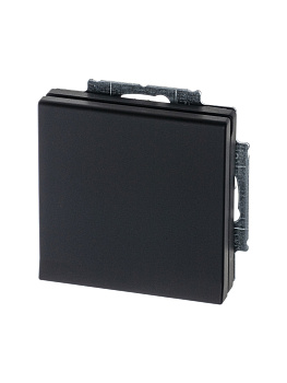 ABB BJE Solo/Future Черный бархат Розетка с/з с крышкой 2CKA002018A1495