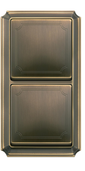 Купить SE Merten SD Antik Античная латунь Рамка 2-ая MTN483243