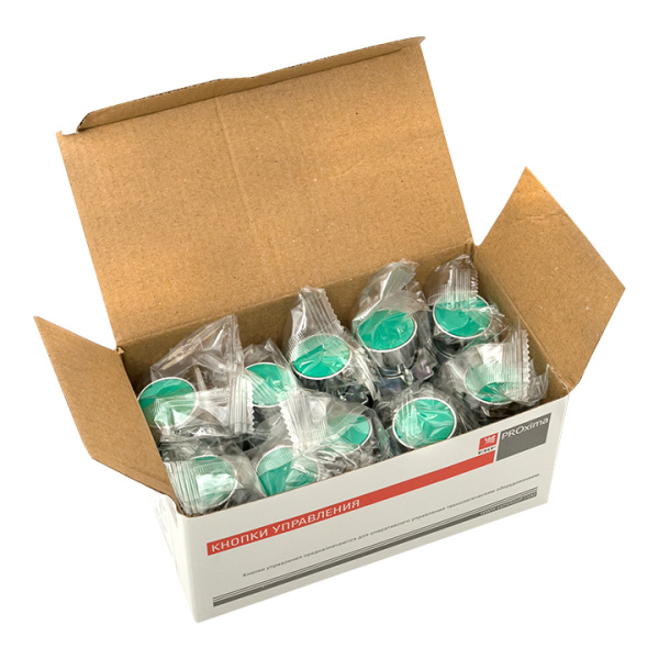 Купить EKF PROxima Кнопка BA31 зеленая NO