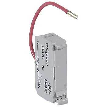 Legrand Osmoz Тестовый блок для комплектации под винт с 2 диодами от 24В до 48В 022951