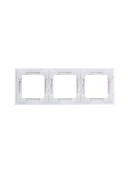 Купить ABB EPJ Levit белый / ледяной Рамка 3 поста 2CHH015030A6001
