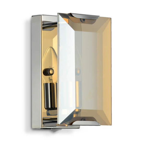 Ambrella Настенный светильник TR5156 CH/TI хром/янтарь E14/1 max 40W 210*130*100