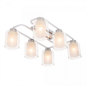 Citilux CL159260 Румба Белый+Хром Люстра