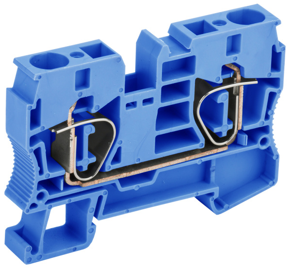 IEK Клемма пружинная КПИ 2в-10 70А синий