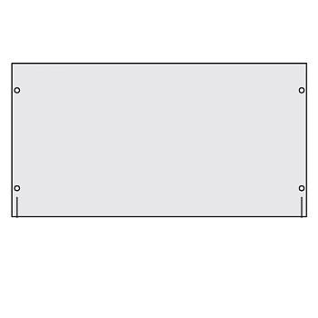 DKC Панель сплошная (заглушка) 11U для 19" IT-корпусов ДКС серии STI/CQE, RAL7035