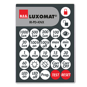 BEG Пульт управления PD2-KNX, PD4-KNX, PD4-KNX-GH, PD4-KNX-C 92123