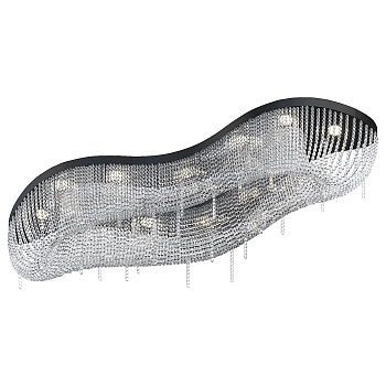 Svetholl Классические люстры (Классика 2 На бусинах) L2300 B740 H240 Лампы: 15 х Е27 ISCLX3-240740-230040E2715