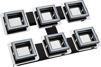 Horoz Electric 036-007-0006 Светодиодный св-к потолочный 6*5W 4000K Хром HRZ00002253