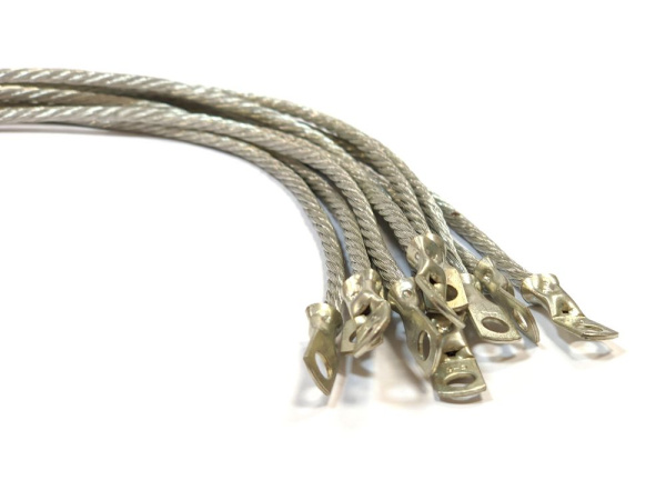 ЗЭТАРУС Проводник заземляющий П-150 S= 6 мм (два наконечника) zeta11213