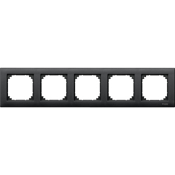 SE Merten SM M-Plan Антрацит Рамка 5-ая MTN486514
