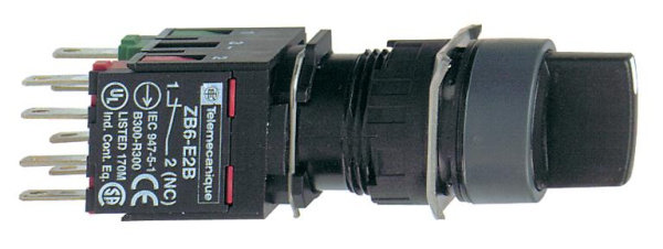 Купить SE Переключатель 16мм 2 положения черный XB6AD221B