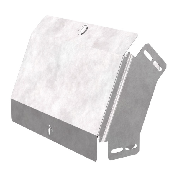 Промрукав Угол вертикальный внешний 45 градусов с крышкой Стандарт 300х80 PR16.0455