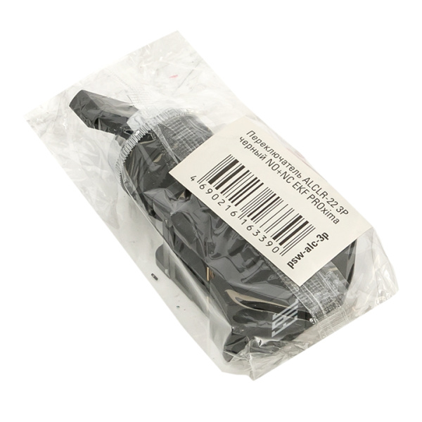 Купить EKF PROxima Переключатель АLСLR-22 3P черный NO+NC psw-alc-3p