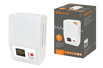 TDM Стабилизатор напряжения ССР1-1-0,5кВА электронный настенный SQ1201-0021