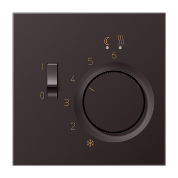 JUNG LS 990 Dark Регулятор теплого пола FTRAL231D