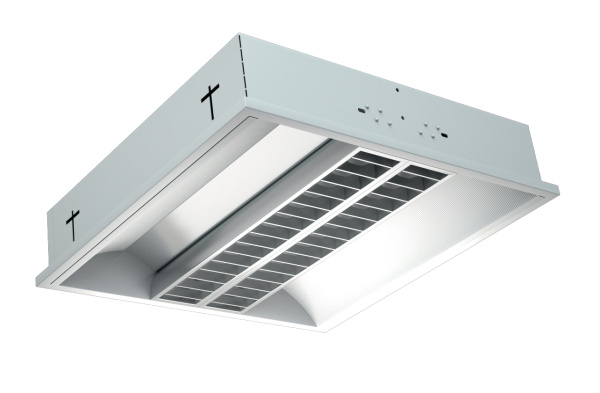 Купить СТ OTFZ 414 Светильник люминесцентный вcтраиваемый комбинир. свет 4х14W T5 G5 IP20