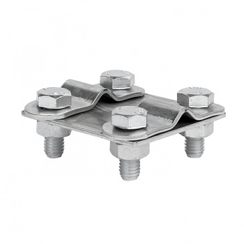 EKF PROxima Зажим контрольный прут-прут (пластина 57х57мм) HZ