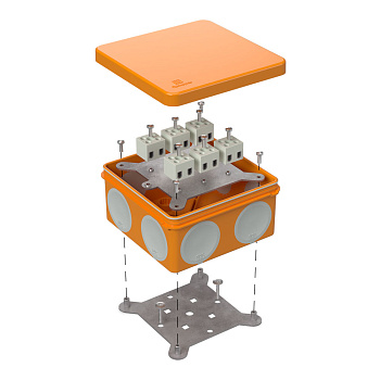 Промрукав Коробка огнестойкая для о/п двухкомпонентная 60-0300-FR2.5-12 Е15-Е120 100х100х50