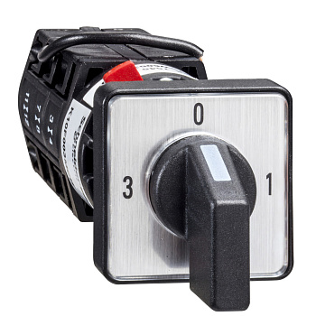 SE Выключатель кулачковый 10А 3+ 0 для измерения фазных токов с нулевой позицией K10F003MCH