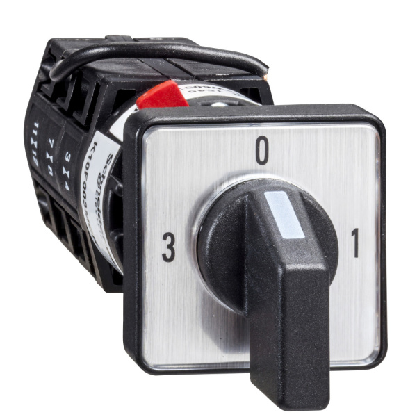 SE Выключатель кулачковый 10А 3+ 0 для измерения фазных токов с нулевой позицией K10F003MCH