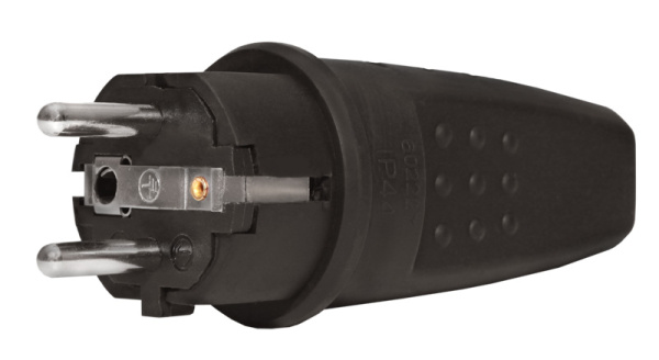 UNIVersal Вилка каучук прямая однофазная 602227