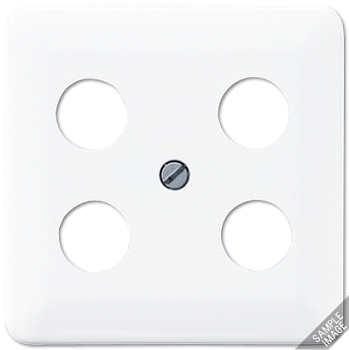 JUNG Крышка для SAT-TV-розетки с 4-мя гнездами 561-4SAT1
