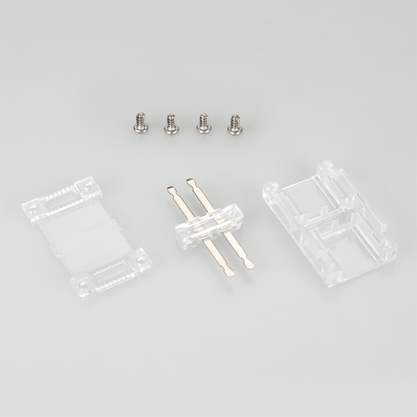 Купить Arlight Коннектор прямой для ленты ARL-50000PV (15.5x6mm) прозрачный (Пластик) 027067