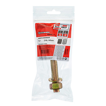 Tech-Krep Анкер клиновой 16х140 (1 шт) - пакет 108041