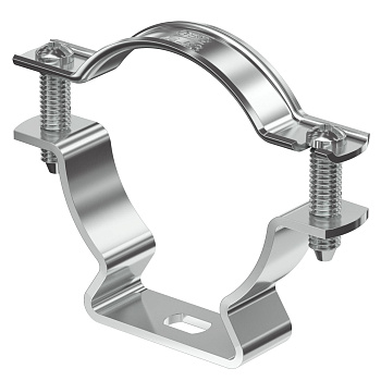 OBO Bettermann Крепежная скоба дистанционная 44-53 мм (с продольным отверстием) из алюминия 1362834