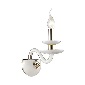 Odeon Light 4187/1W ODL19 445 золото/белый Бра Е14 1*40W CAPRI