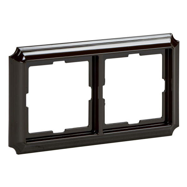 SE Merten SD Antik Темно-коричневый пластик Рамка 2-ая MTN4020-4715