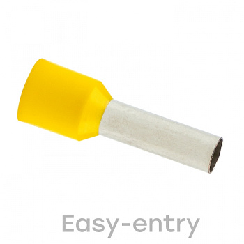 EKF PROxima Наконечник штыревой втулочный изолированный НШвИ 6,0-12 (50шт.)