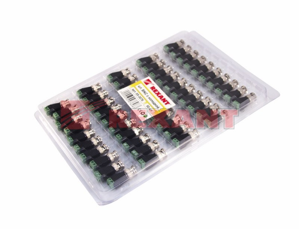 Купить Разъем штекер BNC с клеммной колодкой Rexant 05-3076