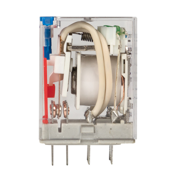 Купить EKF Averes Реле промежуточное с кнопкой и механической индикацией RPAt 22/3 10A 24В DC