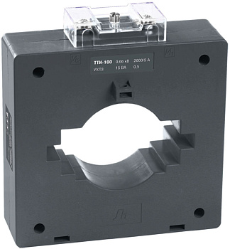 IEK Трансформатор тока ТТИ-100 2000/5А 15ВА класс 0,5