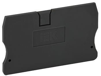 IEK Заглушка для КПИ 2в-1,5/2,5 черная