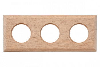 BIRONI Шедель Бук Натурэль Рамка 3-ая Форма квадрат (скрытый монтаж) BF4-630-10