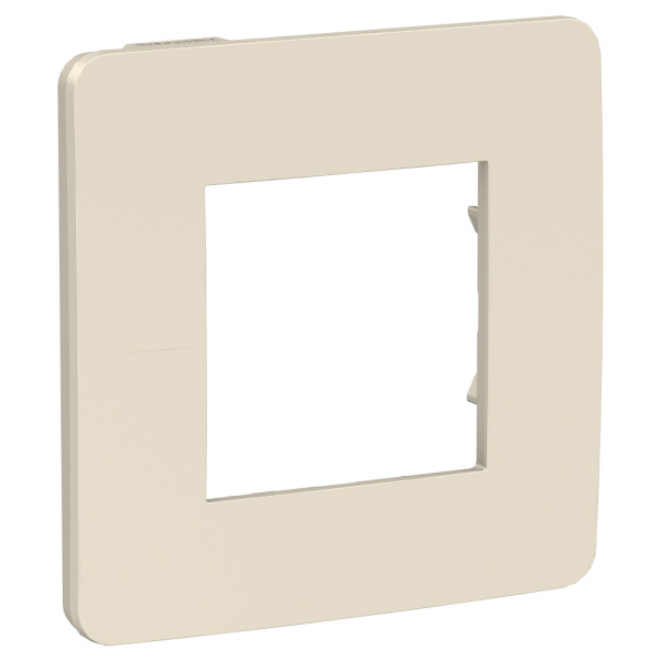 SE Unica Studio Бежевая/Бежевая Рамка 1-ная NU280244