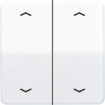 JUNG Клавиши для сдвоенной кнопки BCU белые CD595MPWW