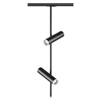 Novotech 370577 NT19 098 черный Светильник трековый IP20 GU10 2*50W 220V BATRA