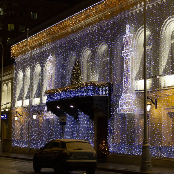 Купить Arlight Светодиодная гирлянда ARD-CURTAIN-CLASSIC-2000x3000-CLEAR-760LED White (230V, 60W) (Ardecoled, IP65) 024856