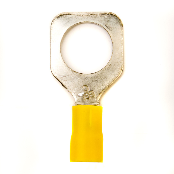 Купить DKC Наконечник с отверстием под винт и изолир.фланцем 2,5-6 кв.мм 12,2 мм (НКИ)