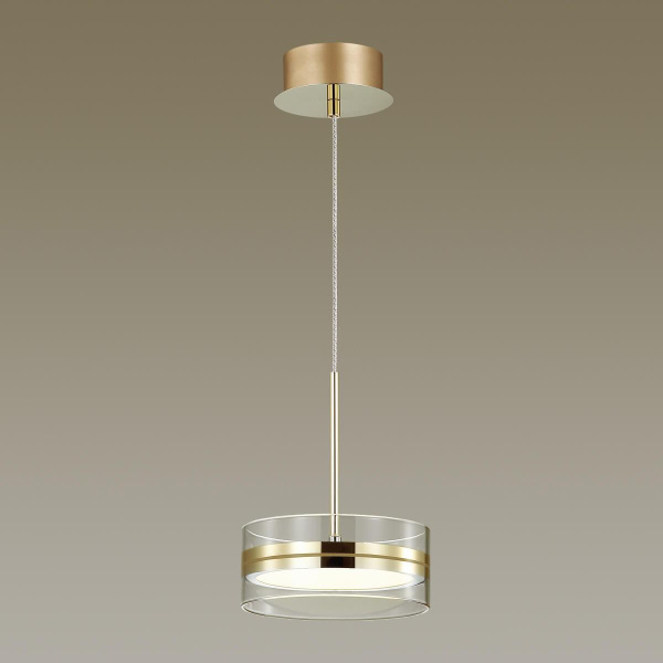 Odeon Light 4729/14L ODL20 11 золотой/прозрачный Подвес LED 4000K 14W 220V AKELA Купить Odeon Light 4729/14L ODL20 11 золотой/прозрачный Подвес LED 4000K 14W 220V AKELA